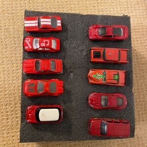 Over 40 loose car lot Hot wheels and matchbox cars